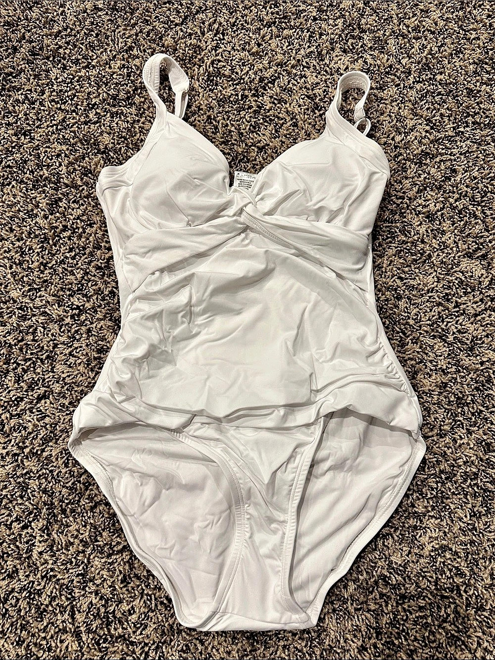 Tommy Bahama White One-Piece Swimsuit Size 4 NWT